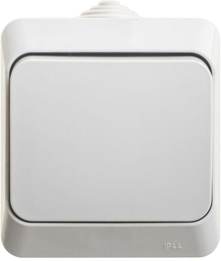 Изображение товара Выключатель 1-клавишный Schneider Electric ETUDE BA10-046C серый