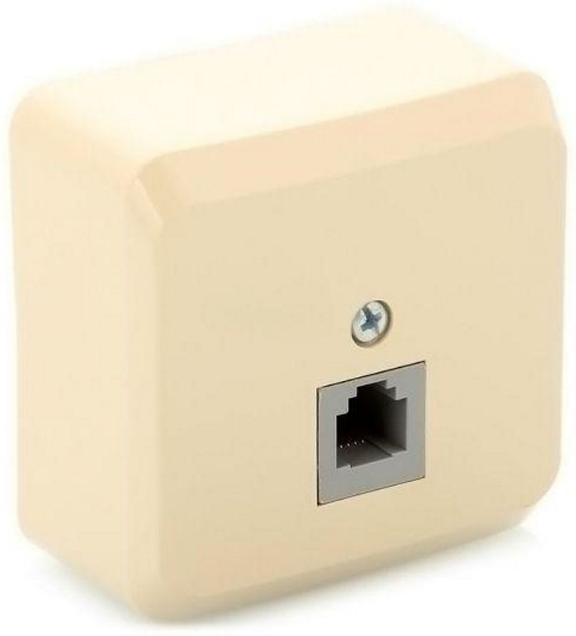 Изображение товара Розетка RJ-11 1 пост Schneider Electric ETUDE кремовый