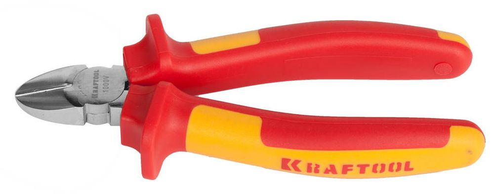 Изображение товара Диэлектрические бокорезы KRAFTOOL 160 мм для электромонтажа и безопасности
