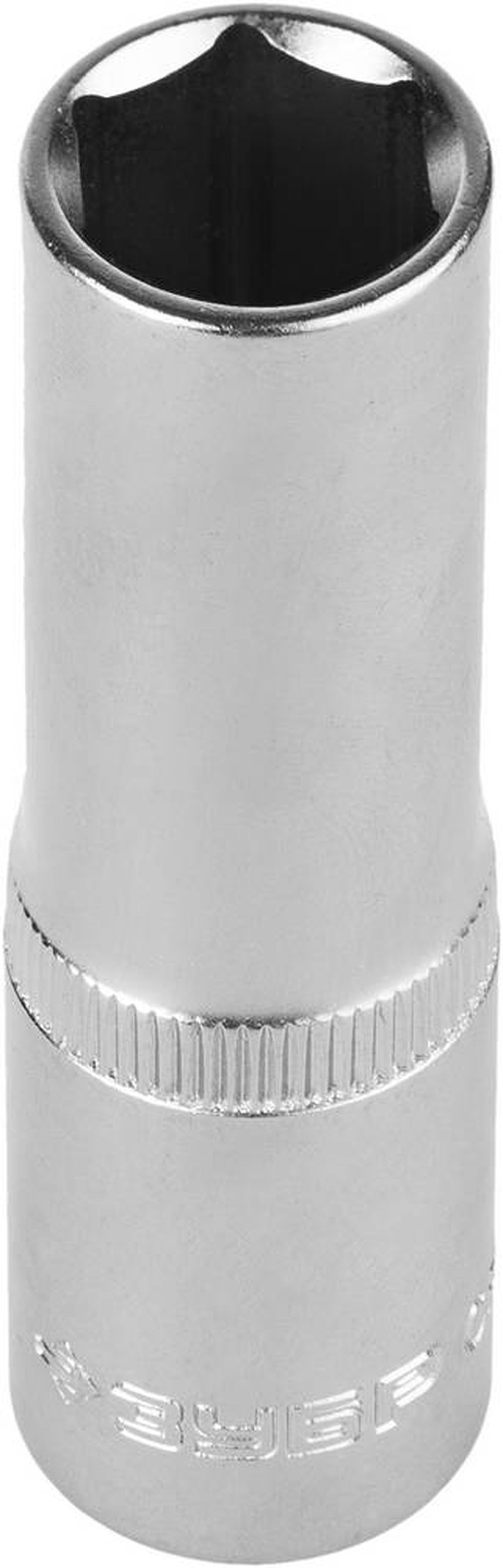 Изображение товара Головка торцевая ЗУБР flank удлинённая 15 мм 1/2" профессиональный инструмент