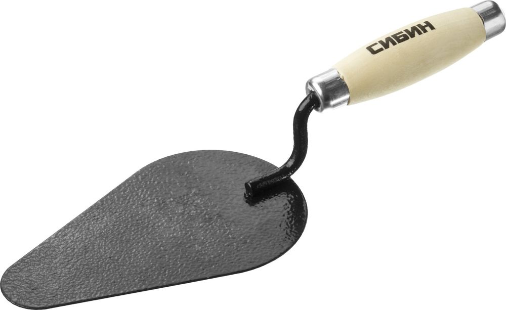 Изображение товара Кельма для плитки СИБИН с деревянной рукояткой 170х105 мм
