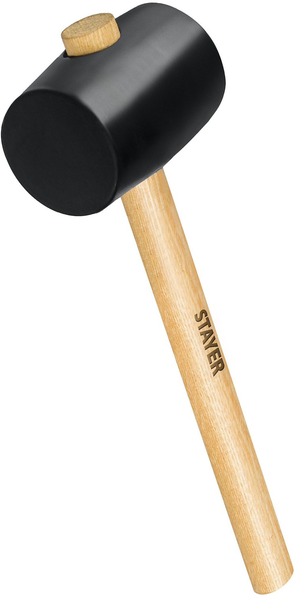 Изображение товара Киянка чёрная STAYER резиновая 340 г