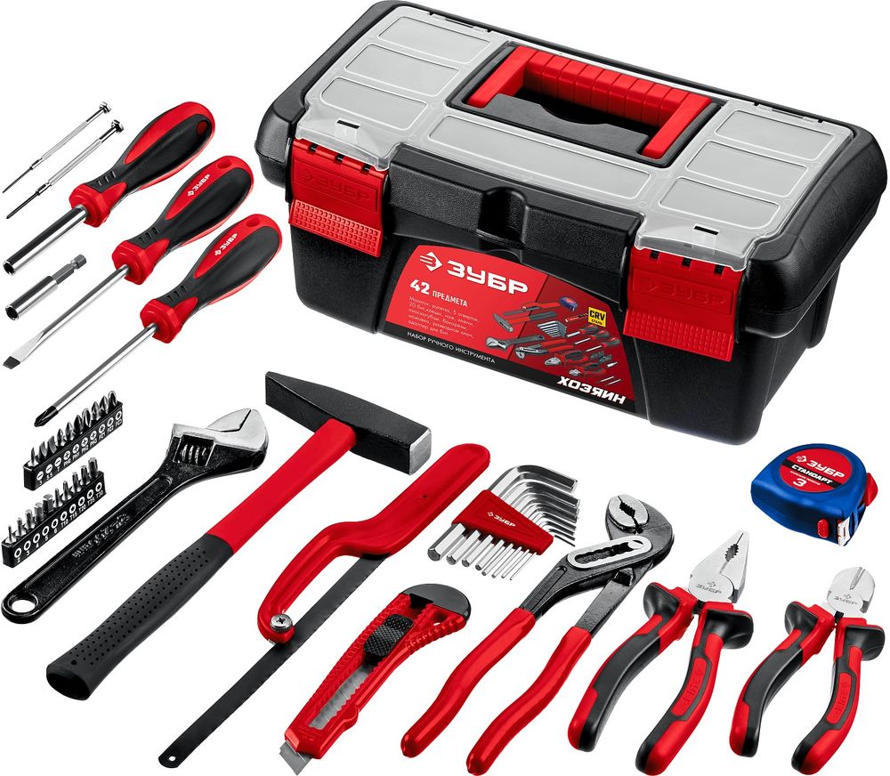 НаборинструментовЗУБРуниверсальных42шт