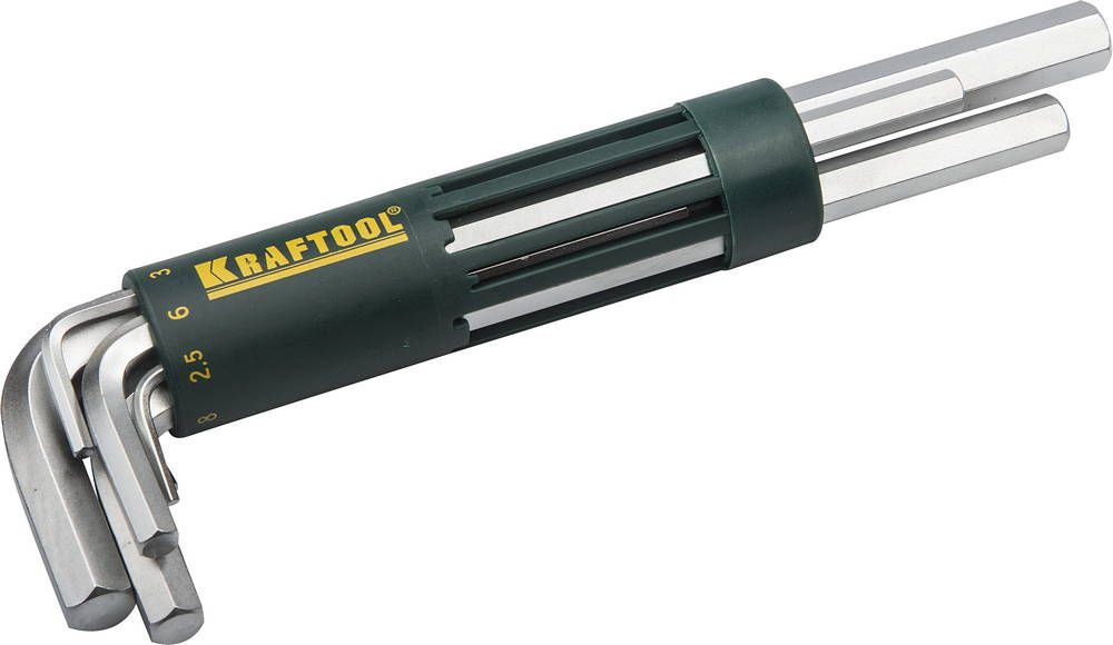 Изображение товара Набор ключей KRAFTOOL hex2-10 мм, 8 шт. (27430-2_z01)