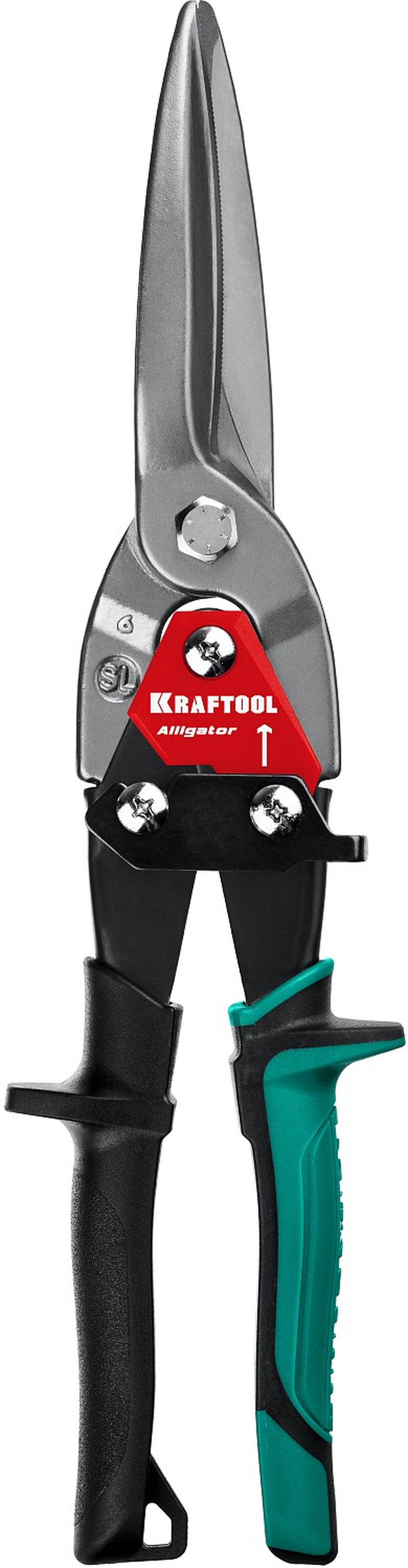Изображение товара Профессиональные ножницы по металлу KRAFTOOL 290 мм удлинённые для холоднокатанной и нержавеющей ст