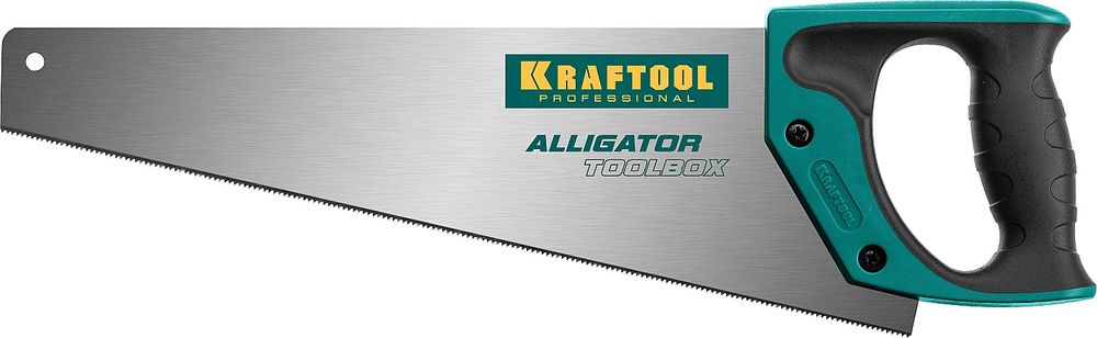 Изображение товара Профессиональная ножовка по дереву KRAFTOOL 13 TPI 350 мм универсальная