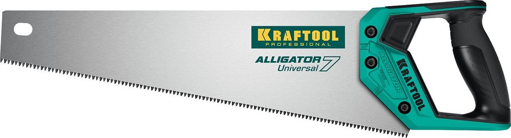 Изображение товара Профессиональная ножовка по дереву KRAFTOOL 7 TPI 400 мм универсальная