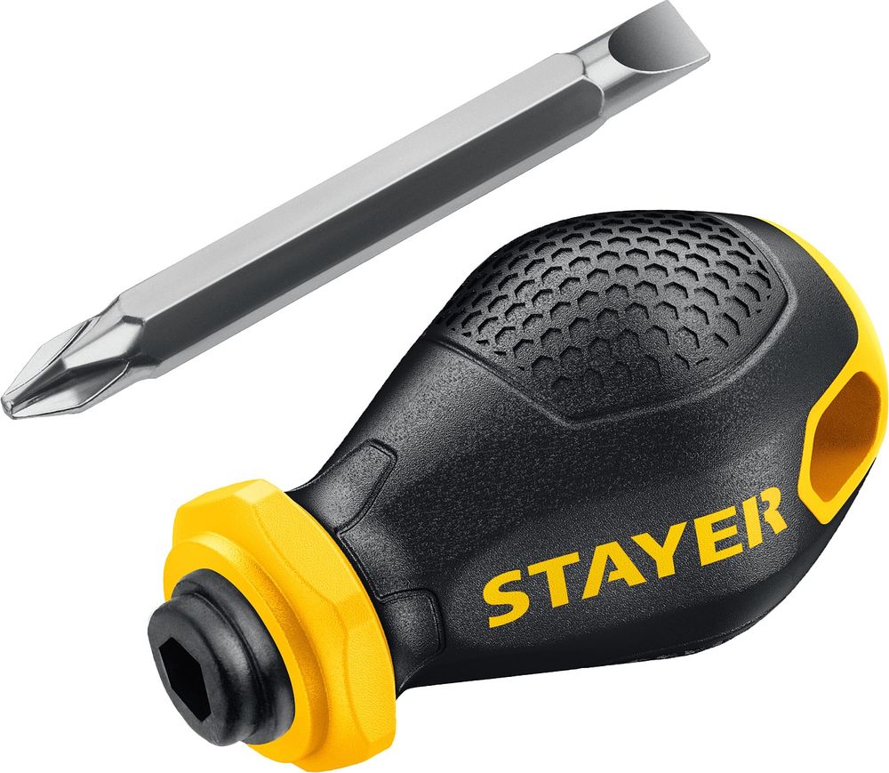 Изображение товара Отвёртка переставная STAYER ph2/sl6 38 мм