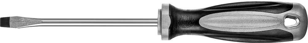 Изображение товара Отвертка шлицев MIRAX 6х100 мм с эргономичной рукояткой и покрытием хром никель