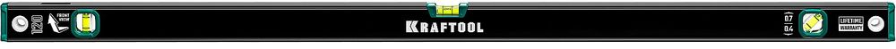 Изображение товара Профессиональный уровень с зеркальным глазком KRAFTOOL 1200 мм с точностью 0.4 мм/м