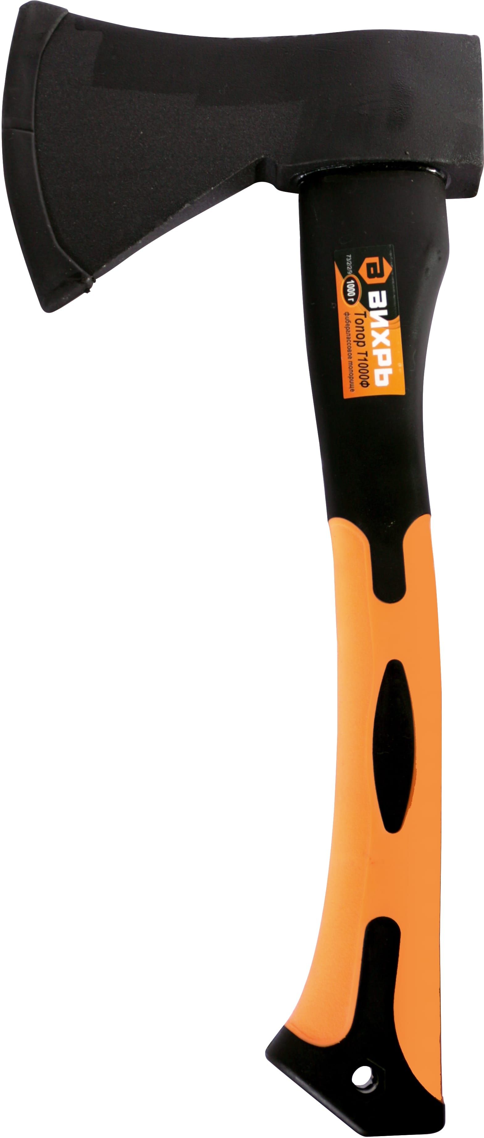 Изображение товара Топор с фибергласовой рукояткой ВИХРЬ (73/2/2/9)