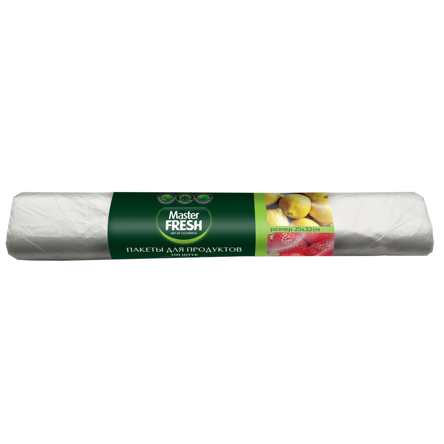 Изображение товара Пакеты Mr. Fresh для продуктов 25х32 см, 100 шт