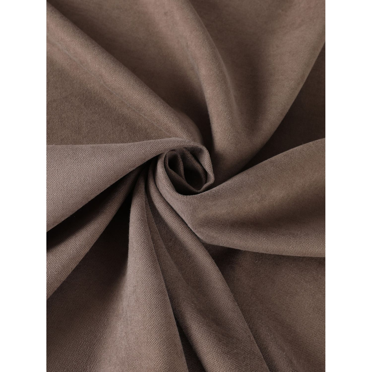 Изображение товара Штора ТД Текстиль Канвас однотон 200х280 см, коричневый