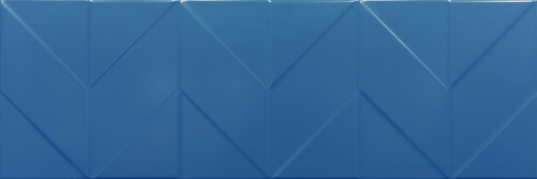 Изображение товара Керамическая плитка Керамин Танага тёмно-синяя, шеврон 75х25 см