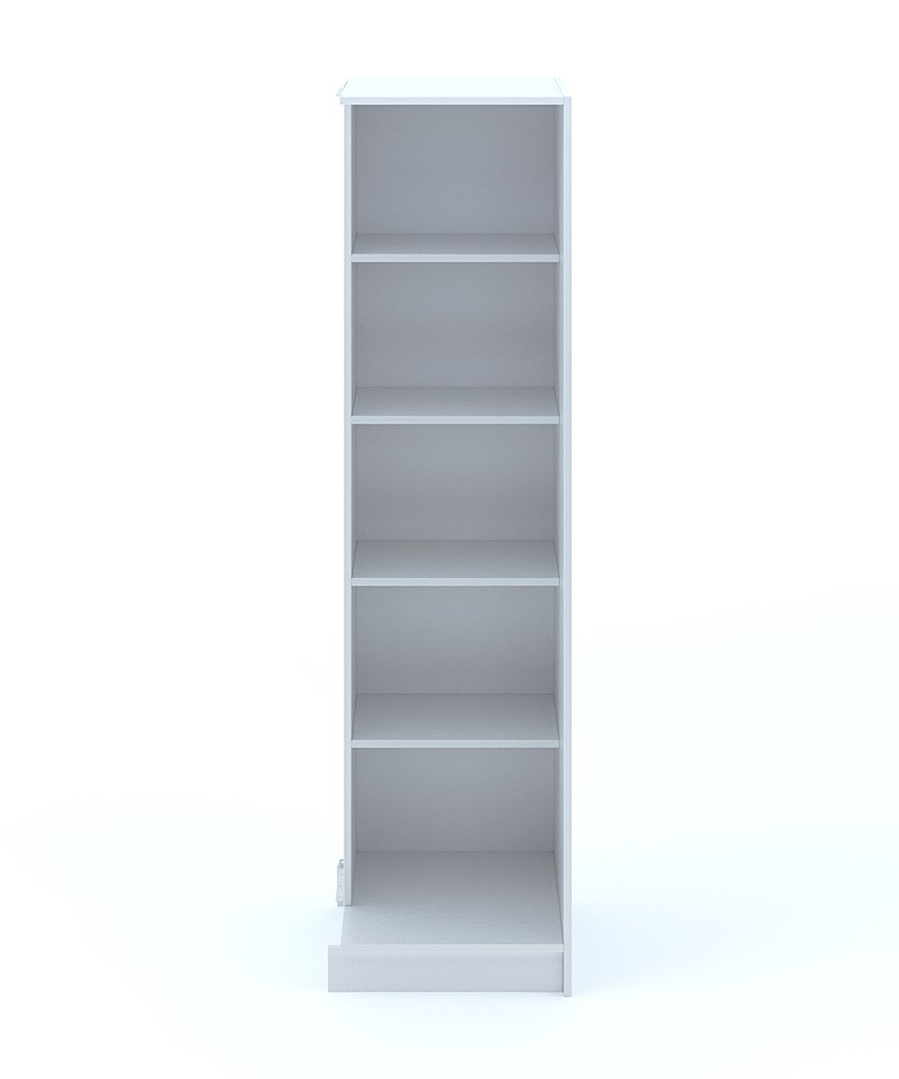 Изображение товара Угловой напольный шкаф Феликс 53x58x201 см белый универсальный стильный