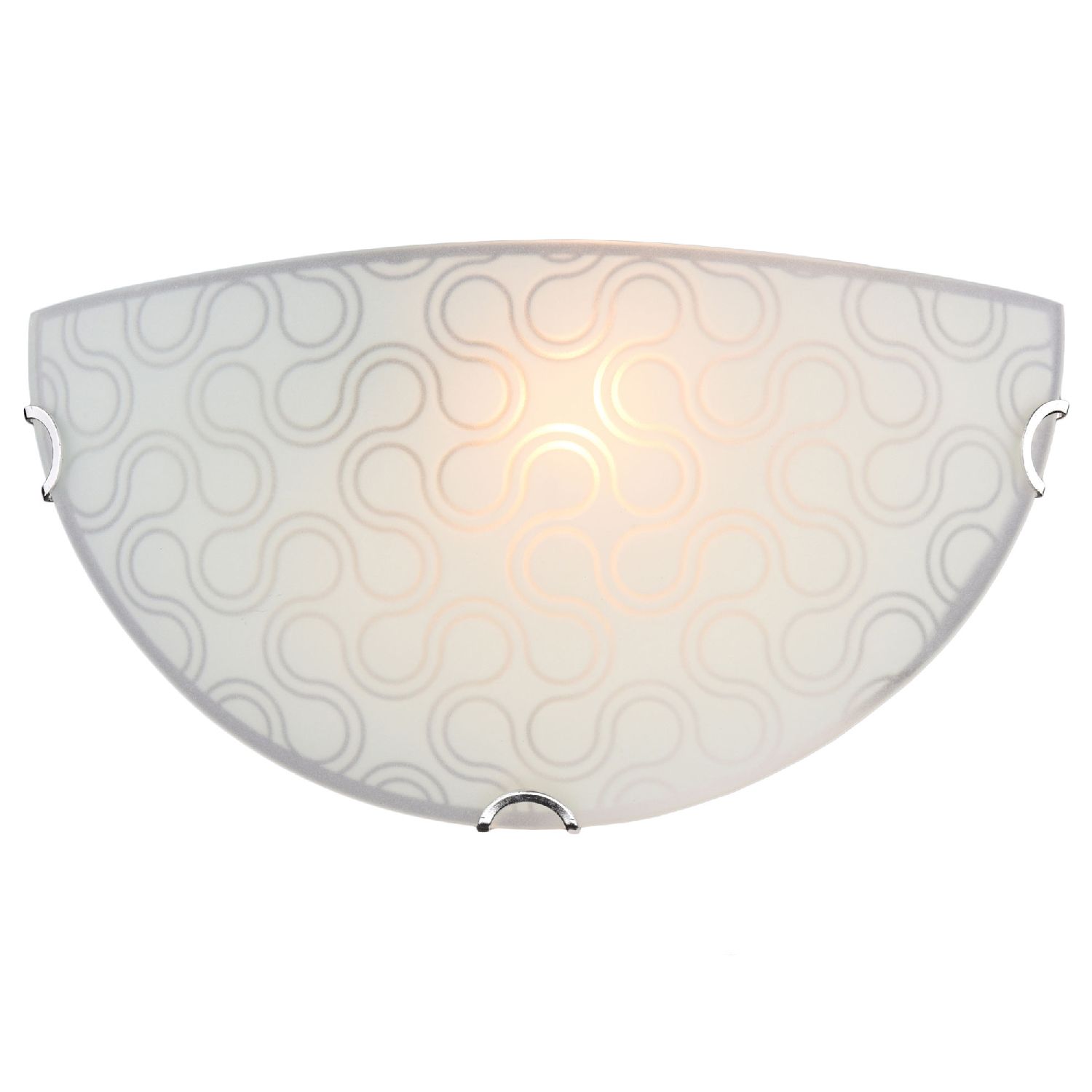 Изображение товара Белый полукруглый настенно-потолочный светильник Е27 РОССвет Лабиринт