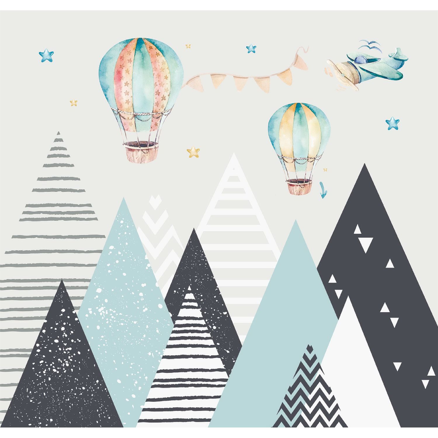 Изображение товара Фотообои Симфония Bellissimo Скандинавские горы 210х200 см для кухни