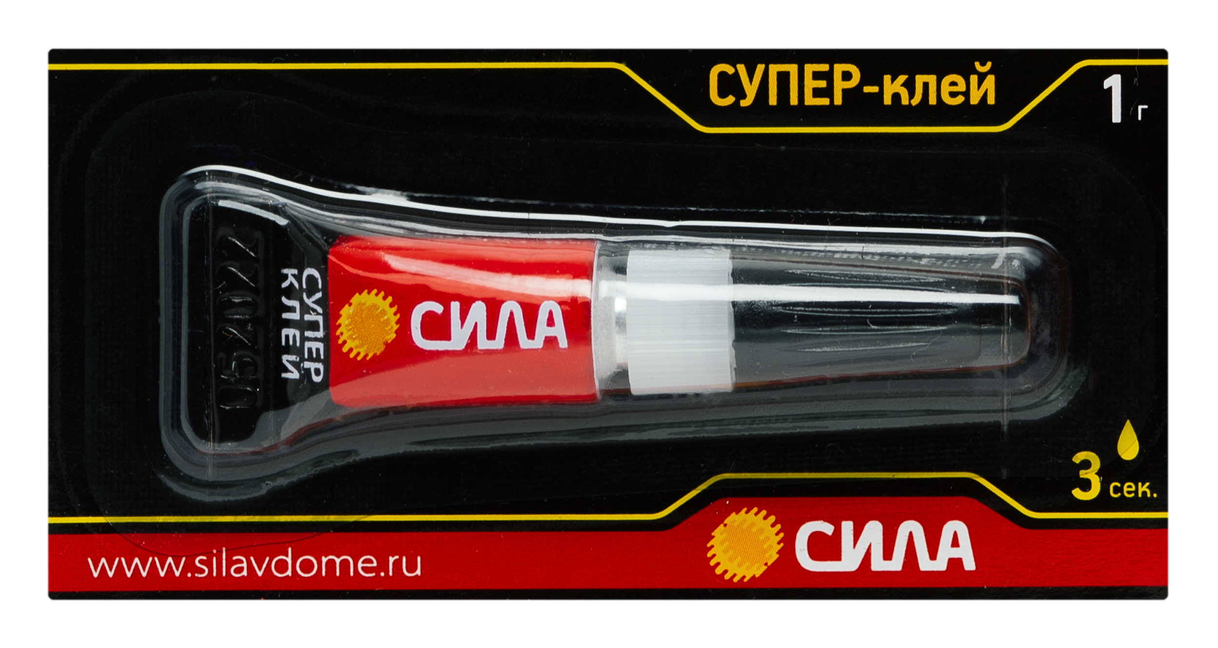 Изображение товара Супер клей Сила SSBL 12-1, 1 гр