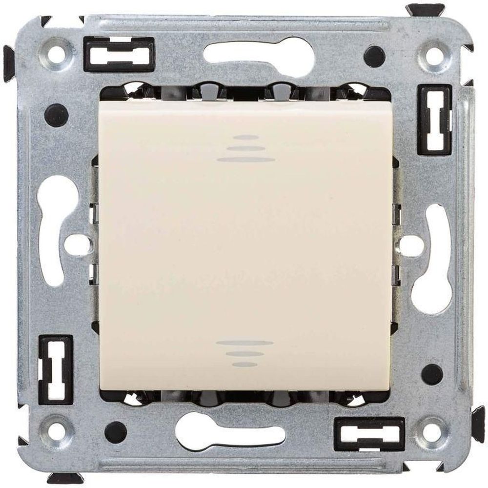 Изображение товара Выключатель 2-клавишный DKC Avanti белое облако для дома и офиса