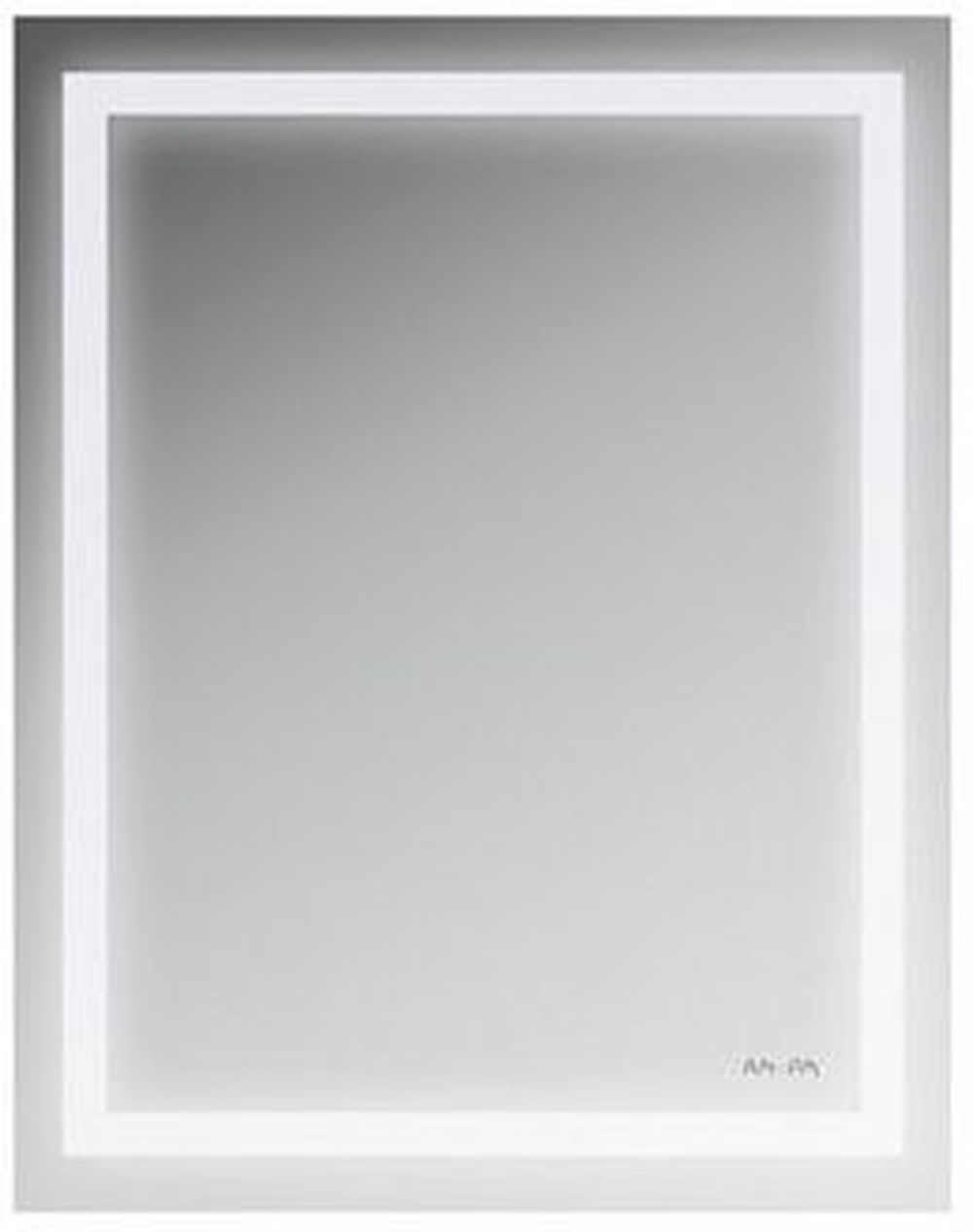 Изображение товара Зеркало для ванной AM.PM Gem 55x70 см с подсветкой современный дизайн