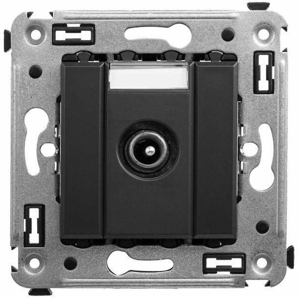 Изображение товара Розетка TV DKC Avanti 1576509 черный матовый