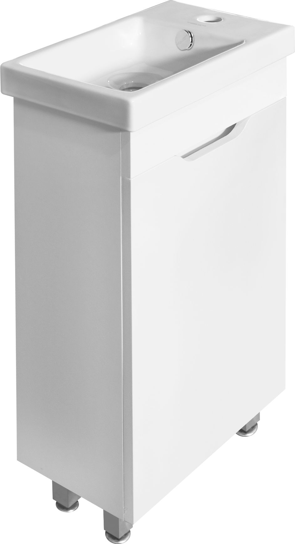 Изображение товара Тумба напольная SANITA LUXE FEST 40 72х38х21 см белая для ванной комнаты