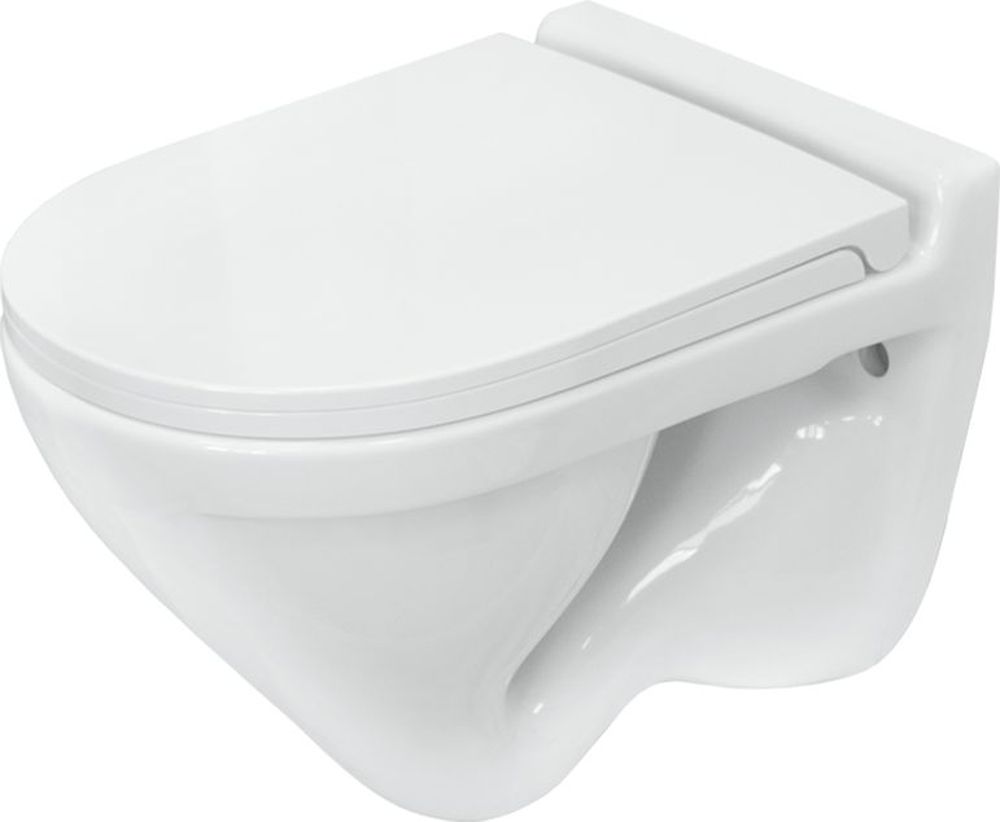 Изображение товара Подвесной унитаз SANITA LUXE ATT SLDM 40x34x49 см с двухрежимным сливом