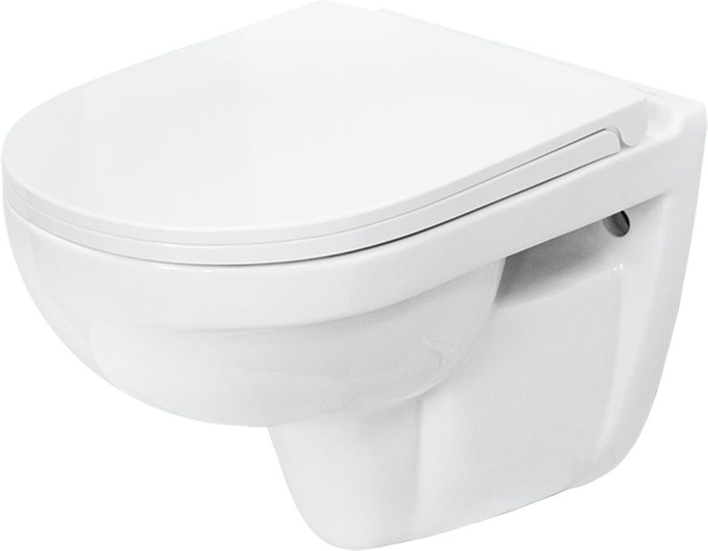 Изображение товара Подвесной унитаз SANITA LUXE BEST SLDM 38x34x49 см белый