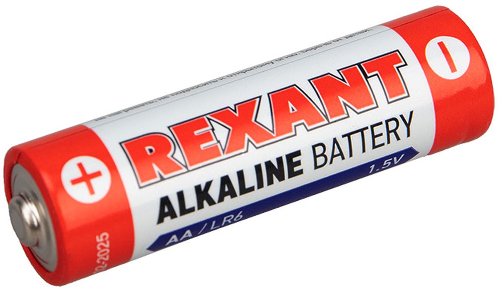 Изображение товара Батарейки алкалиновые AA LR6 1,5V 20 шт. REXANT блистер