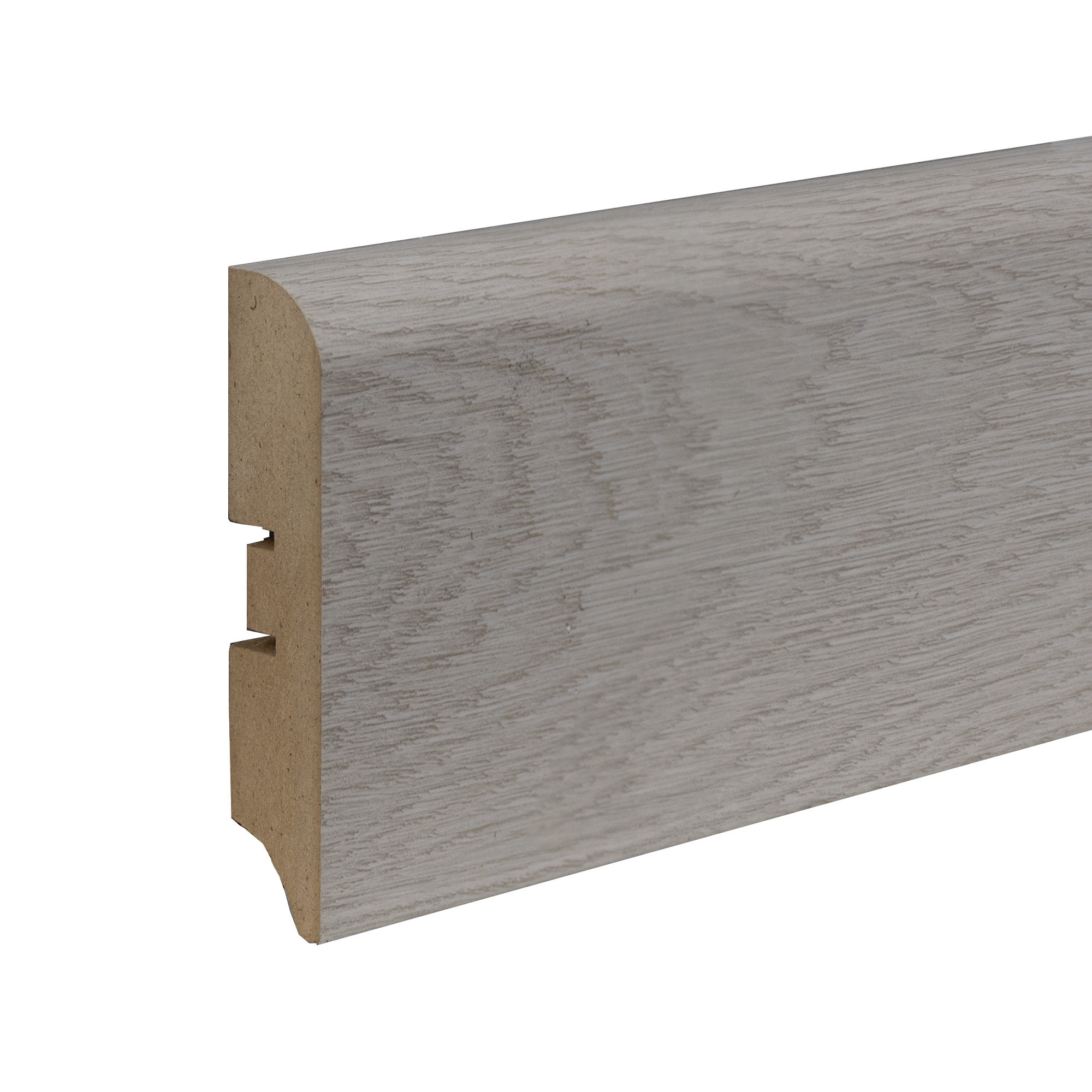 Изображение товара Плинтус МДФ Smartprofile PREMIUM Color 80М Каттхульт белый 2400x80 мм