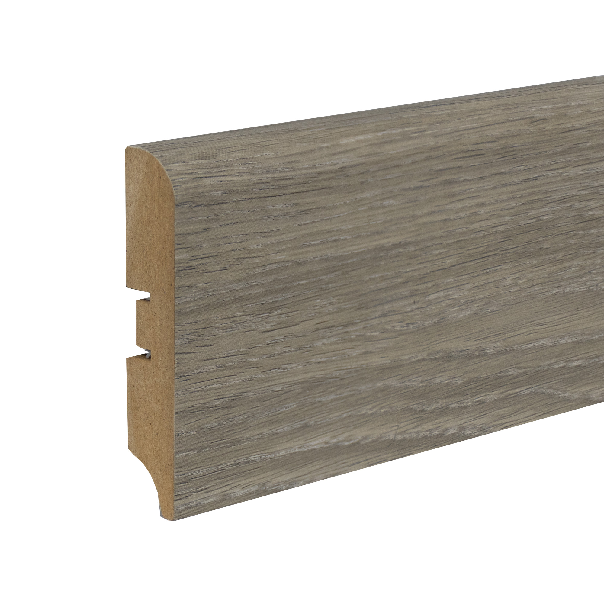 Изображение товара Плинтус МДФ Smartprofile PREMIUM Color 80М Кедр гималайский 028, 2400x80 мм