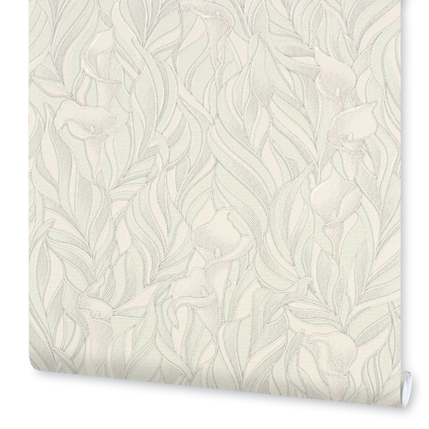 Изображение товара Обои виниловые Vilia wallpaper Аида 0,53х10м, зеленый