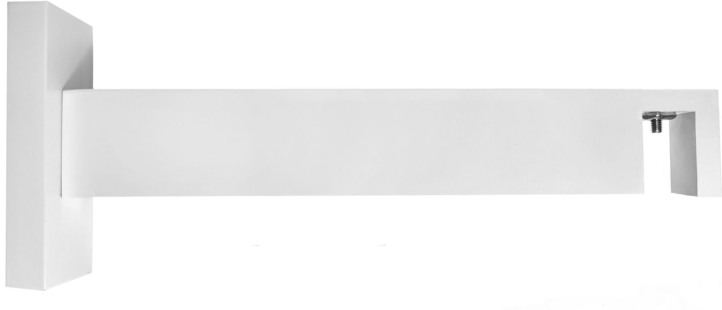 Изображение товара ДЕРЖАТЕЛЬ ОДНОРЯД КВАДРО БЕЛЫЙ