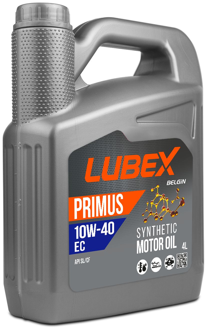 Изображение товара Масло синтетическое LUBEX PRIMUS EC 10W-40 4л для двигателя