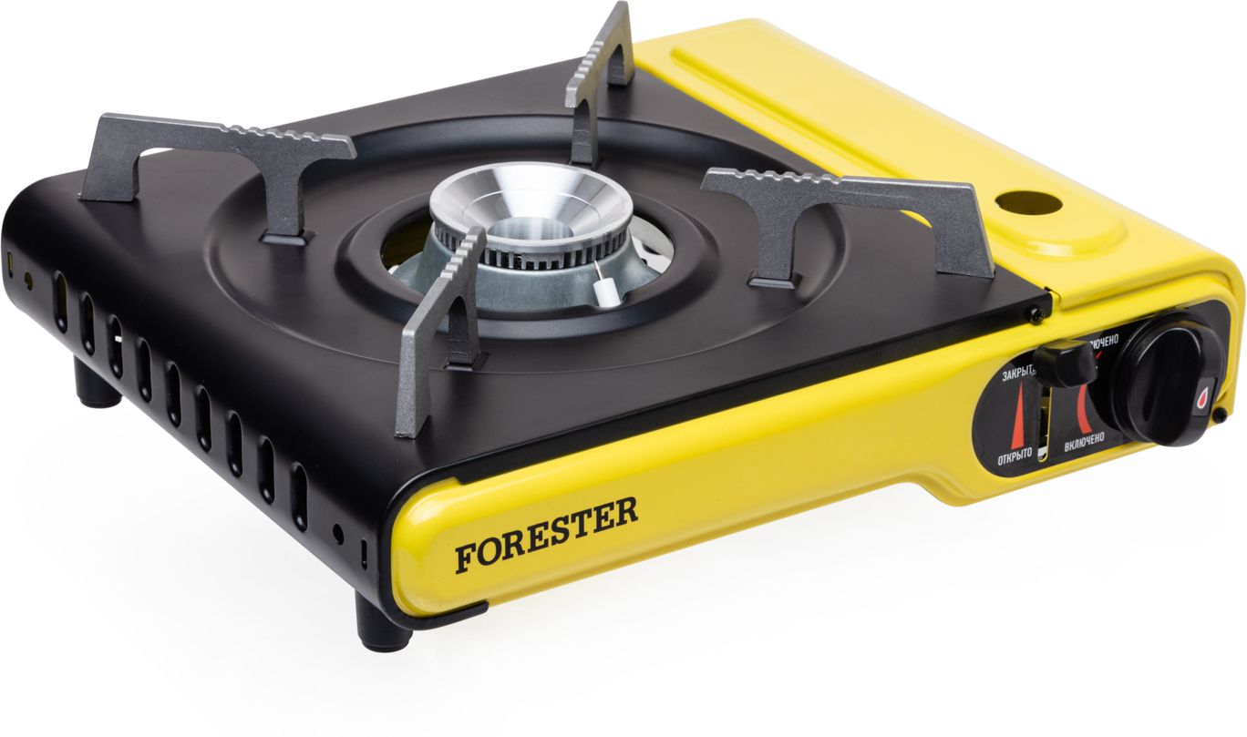 Изображение товара Плита газовая туристическая FORESTER MOBILE с пьезоподжигом в чехле