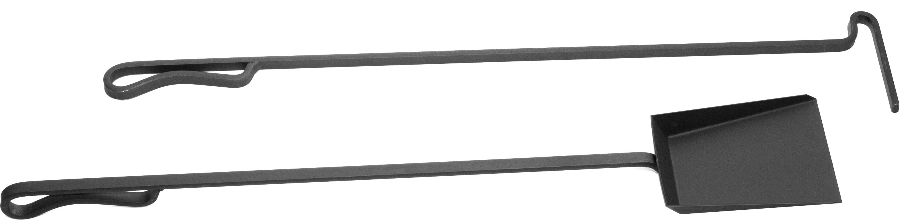 Изображение товара Набор СОЮЗГРИЛЬ совок + кочерга из нержавеющей стали для мангала и гриля