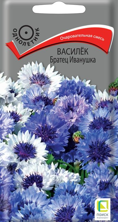 Изображение товара Семена Василек Братец Иванушка 0,3 г