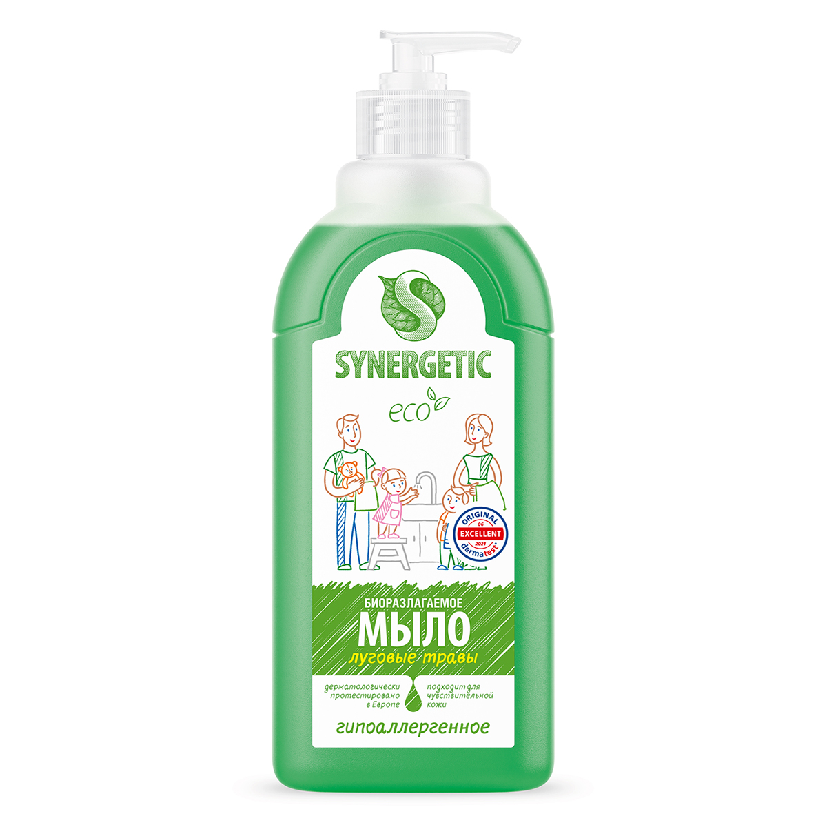 Изображение товара Мыло Synergetic жидкое Луговые травы, 500 мл