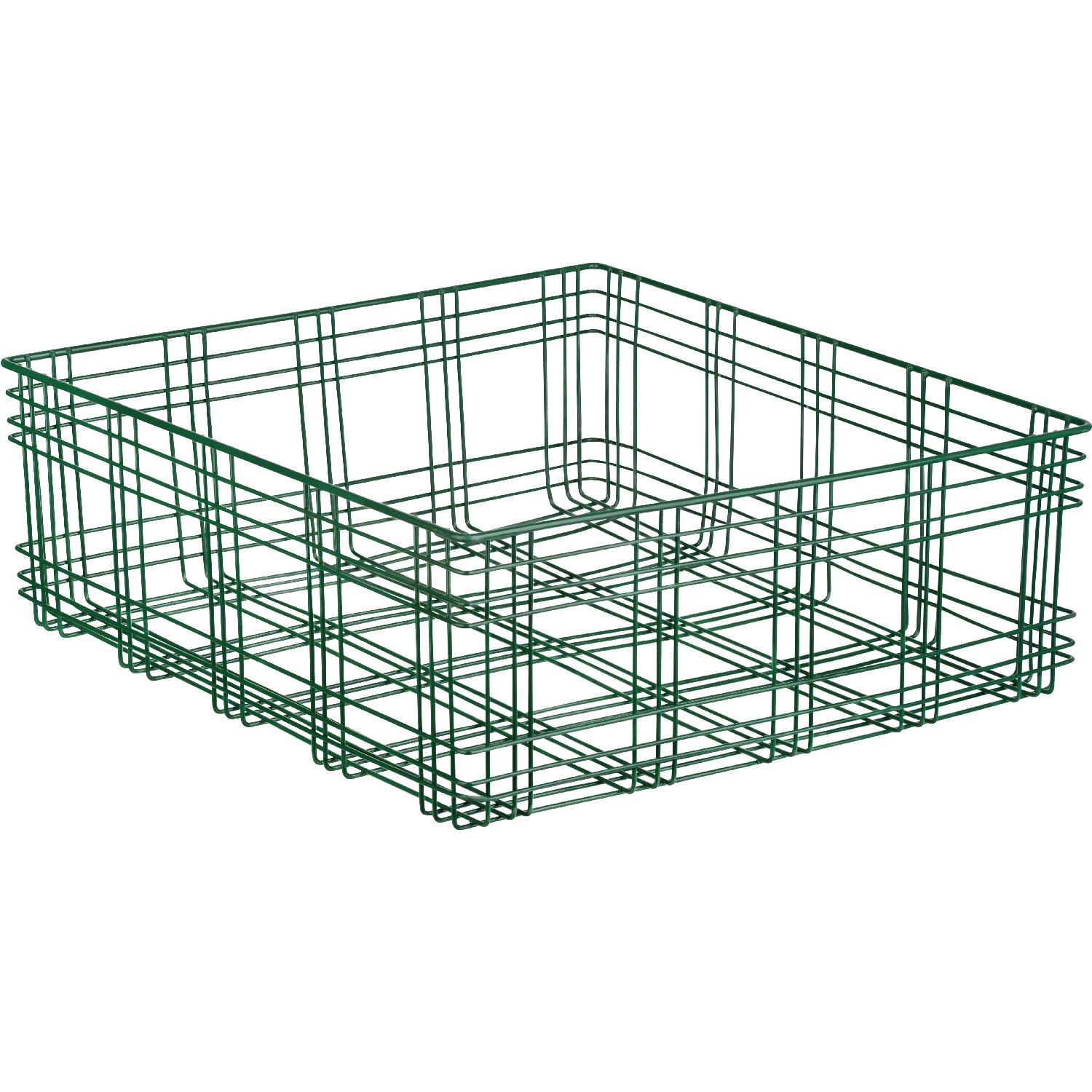 Изображение товара Корзина Moroshka Tartan 33х33х12 см, зеленый