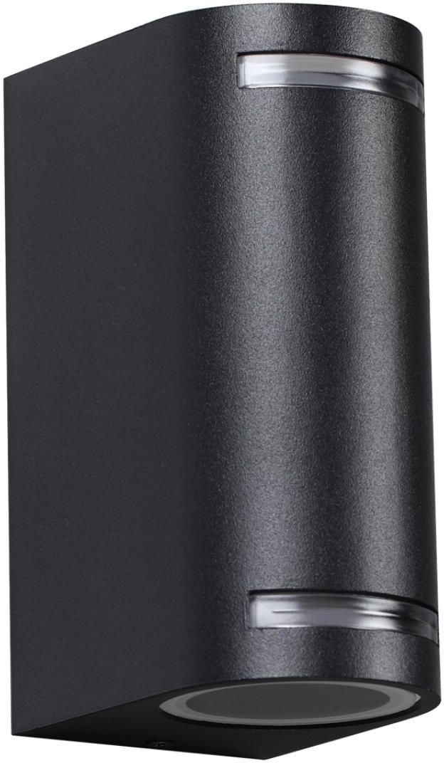 Изображение товара Фасадный светильник NOVOTECH STREET NT22 355 черный IP54 Gu10 2x15W лампа на фасад