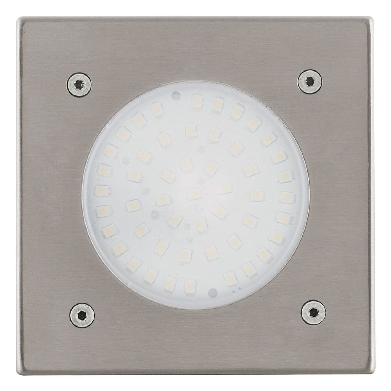 Изображение товара Светильник Eglo уличный встраиваемый Lamedo LED 2,5W, квадрат, стальной