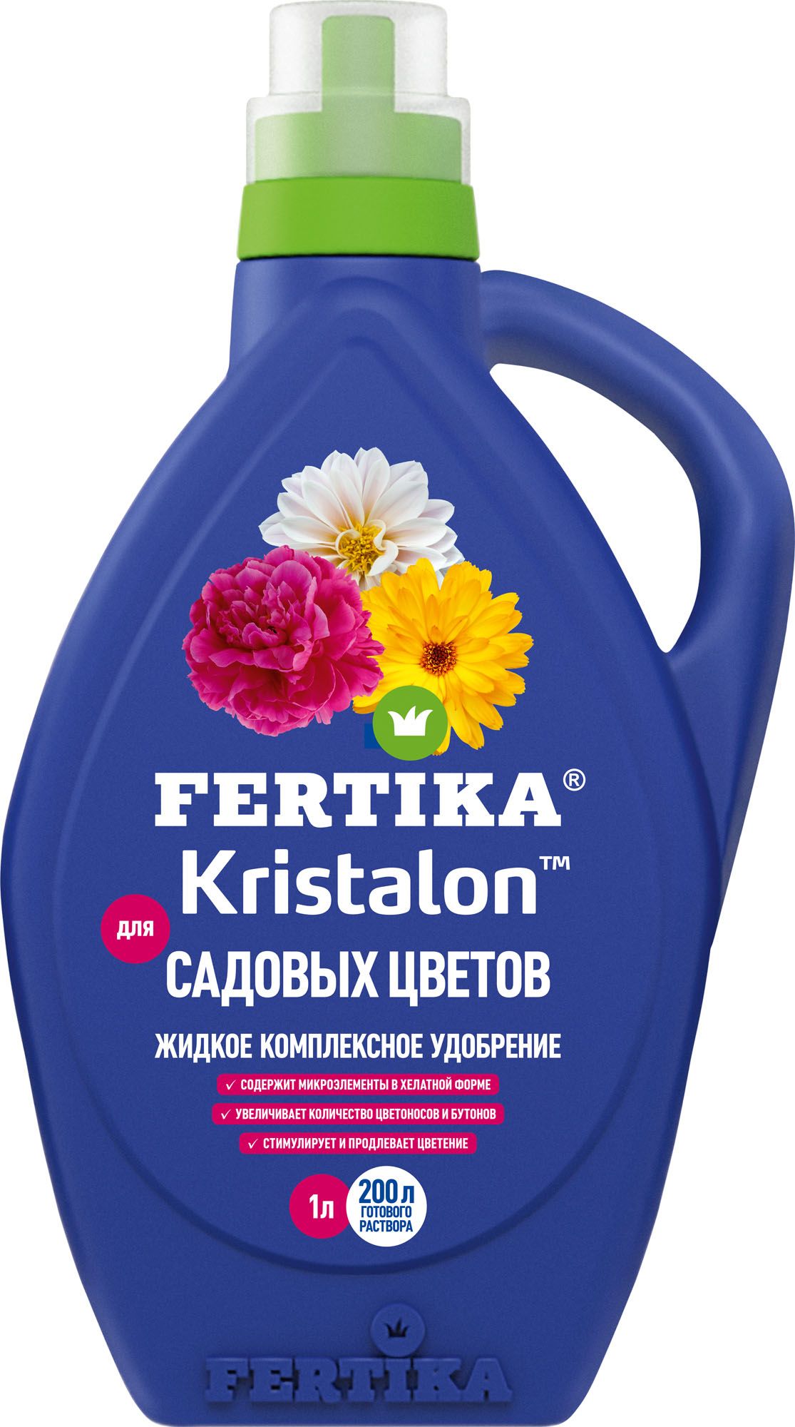 Изображение товара Удобрение комплексное минеральное жидкое FERTIKA КРИСТАЛОН для садовых цветов