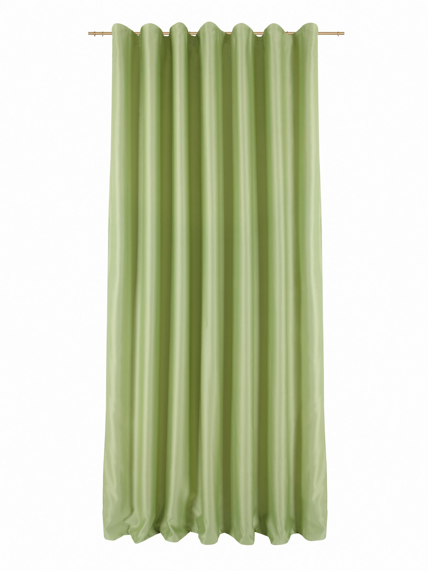 Изображение товара Штора готовая Miamoza блэкаут салатовая 200х280 см