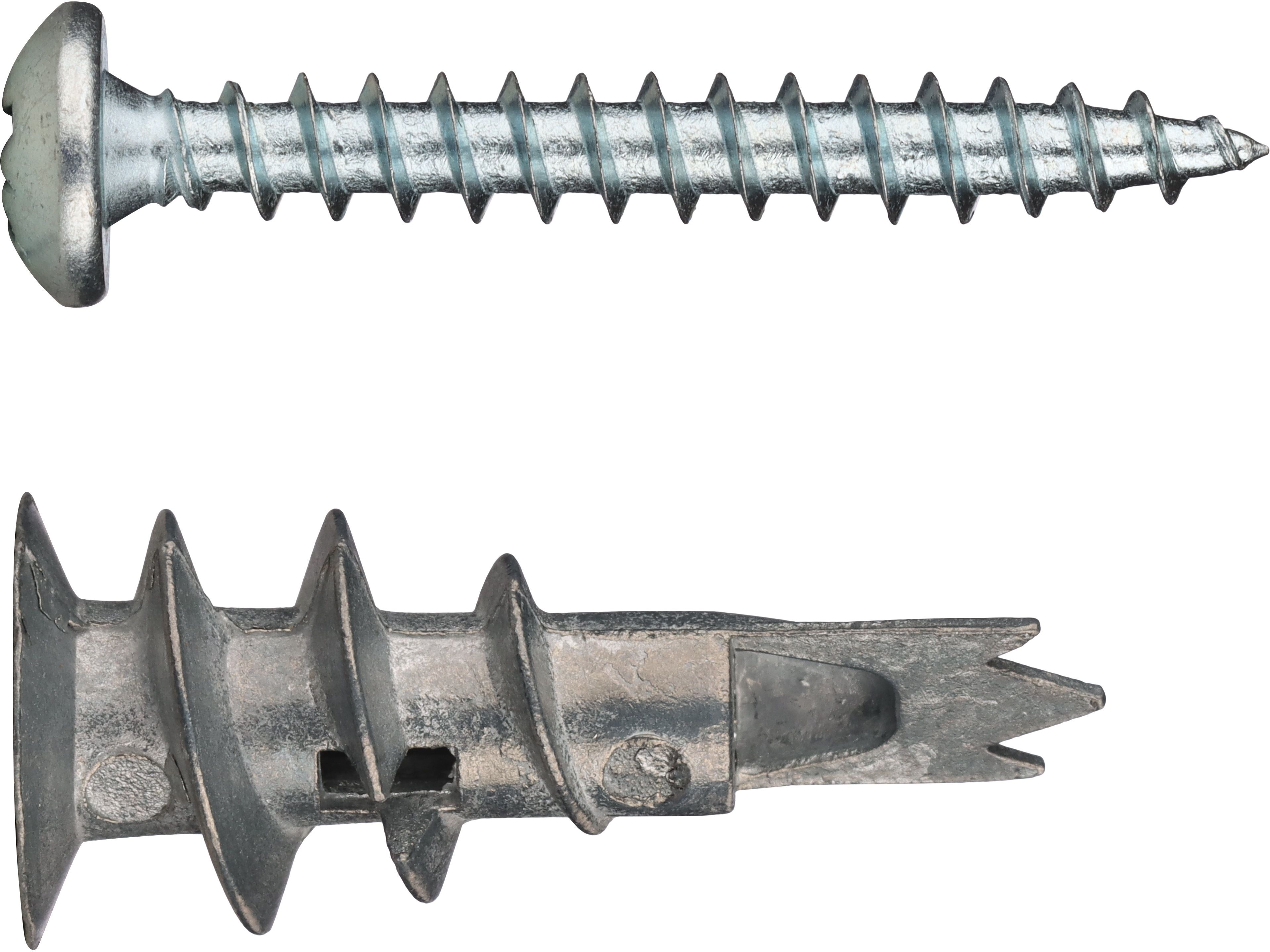 Изображение товара Анкер для листовых материалов SORMAT KLA METAL с шурупом 4,5х35 10 шт