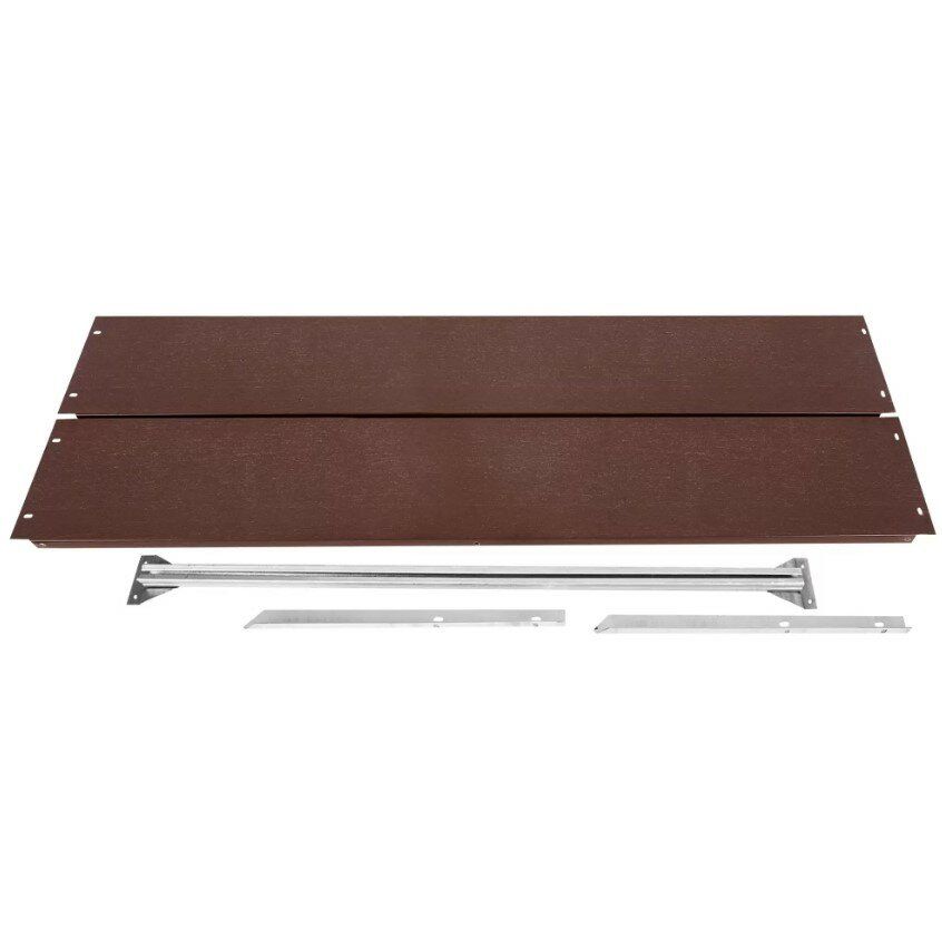 Изображение товара Удлинение БЛАГО грядки RAL8017 коричневое 1х1 м