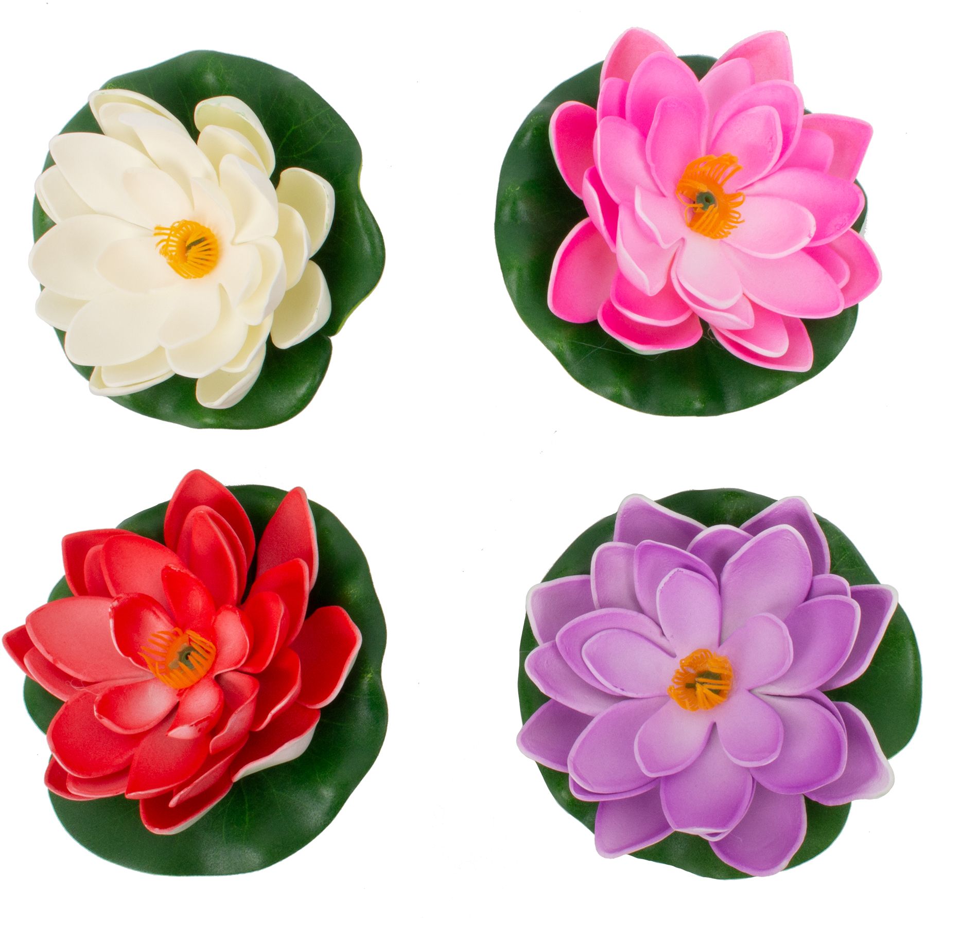 Изображение товара Декоративный цветок для водоема ECOTEC ЛОТОС, d10 см