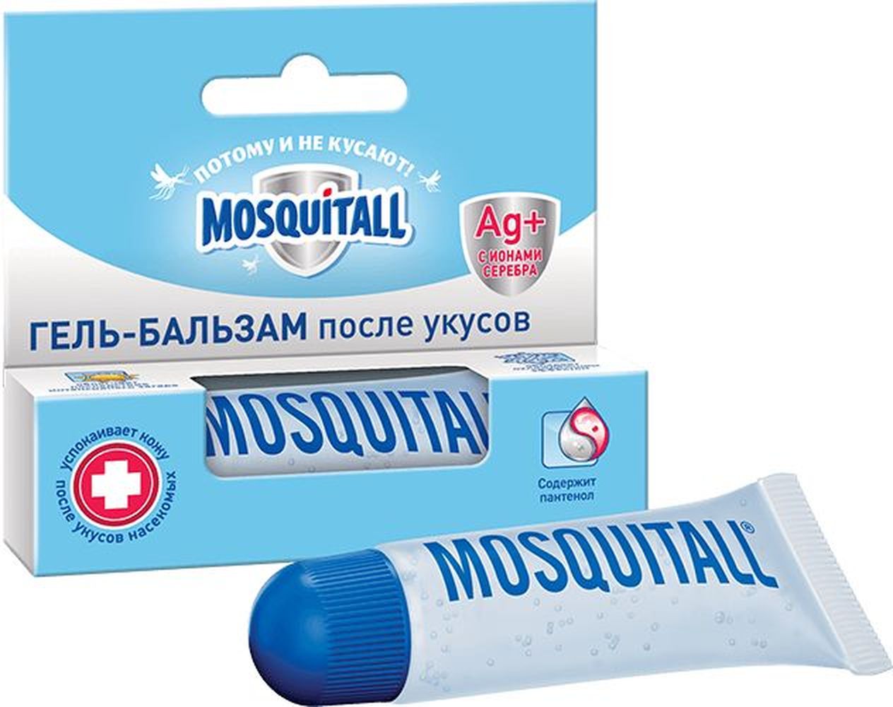 Изображение товара Гель-бальзам Mosquitall Скорая помощь 10 мл