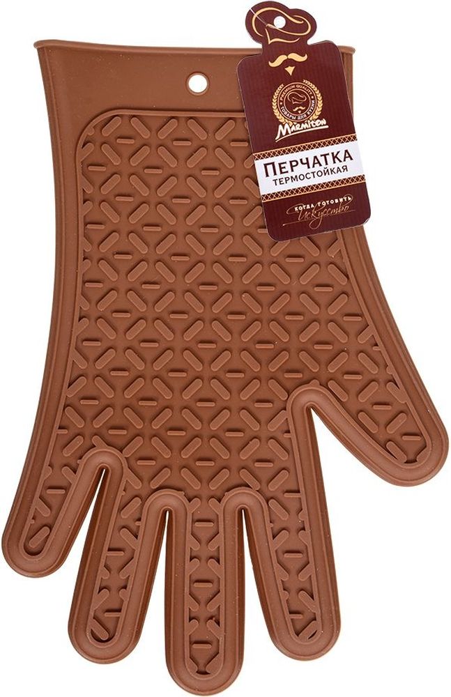 Изображение товара Термостойкая силиконовая перчатка MARMITON 27,5x18,5 см цвет в ассортименте