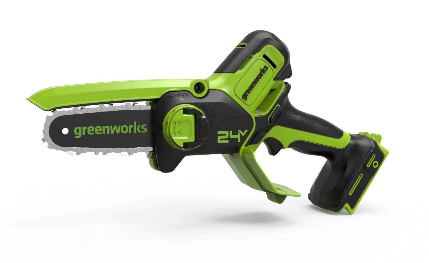 Изображение товара Аккумуляторная цепная пила Greenworks GD24CSMNX 24 В без аккумулятора