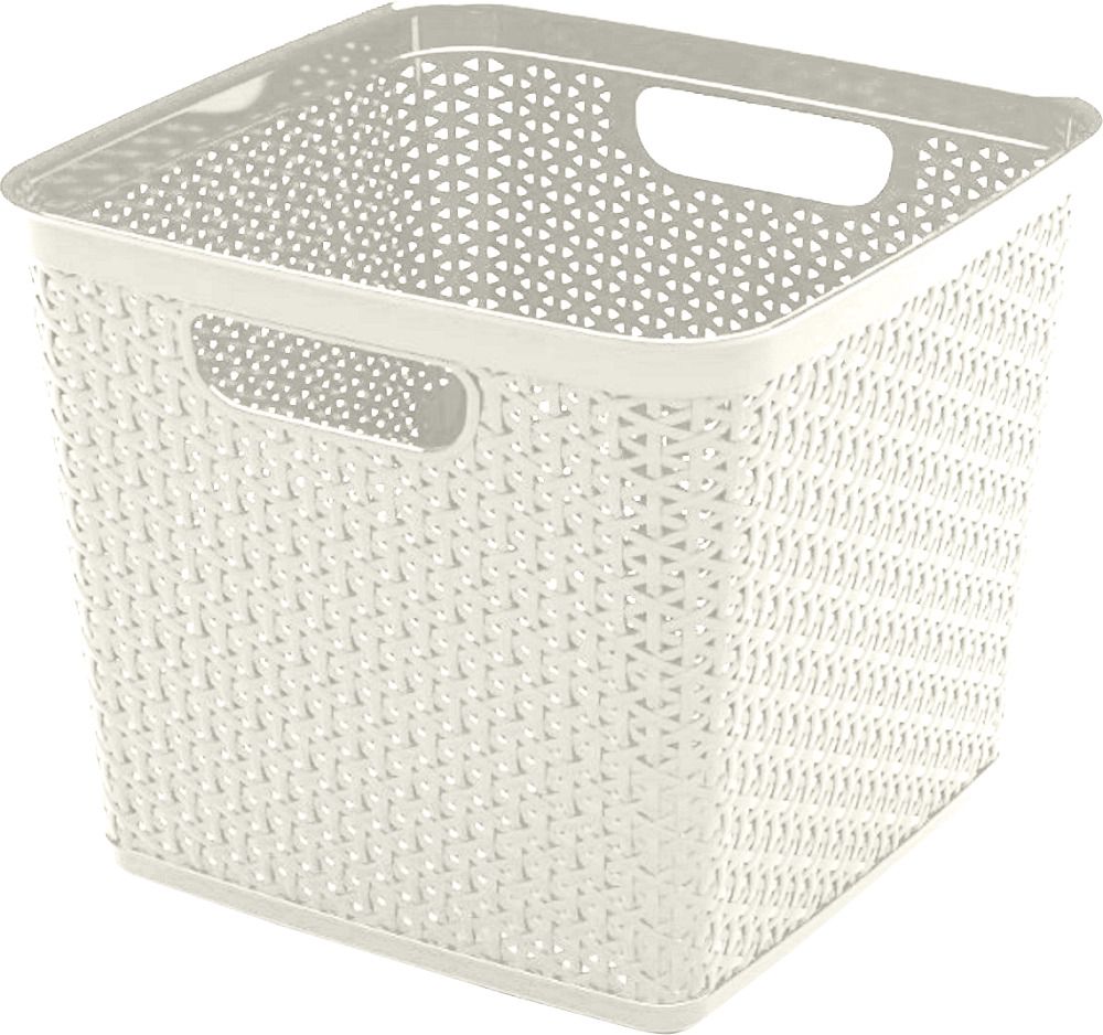 Изображение товара Корзина для хранения Keeplex Rattan 21 л белое облако